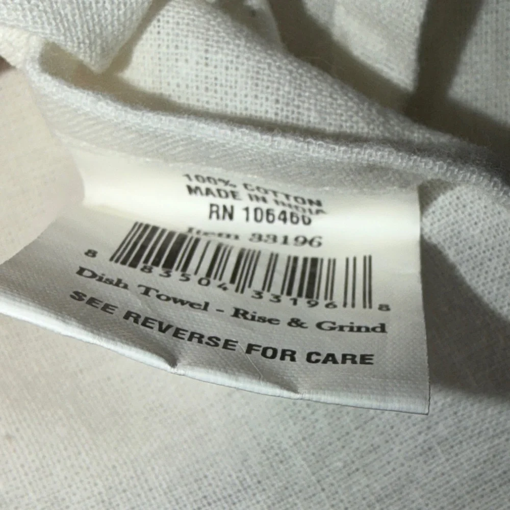Primitives by Kathy LOL Towel Rise and Grind NWT New